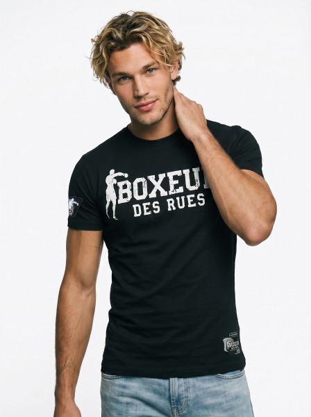 T-Shirt Iconica Black con logo White