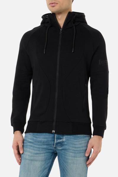Felpa In Interlock Black