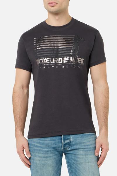 T-Shirt Graficata Anthracite