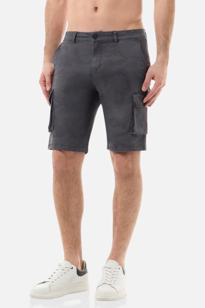 Pantaloncini Cargo Grey Camou